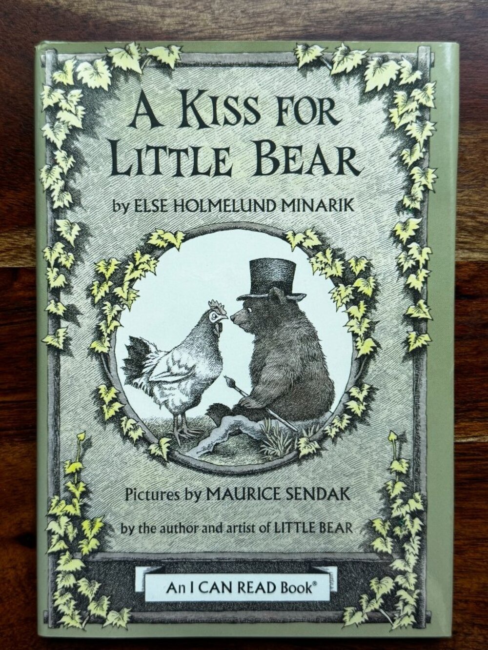 A Kiss for Little Bear Sendak Hardcover I Can Read Library Binding Classic